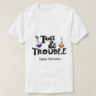 Camiseta Halloween Custom Whimsical Engraçado Moderno