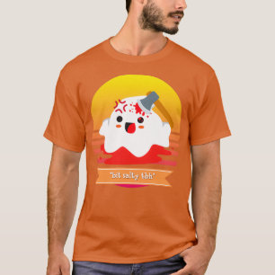 Camiseta Halloween Cute Ghost Bit Salty TBH