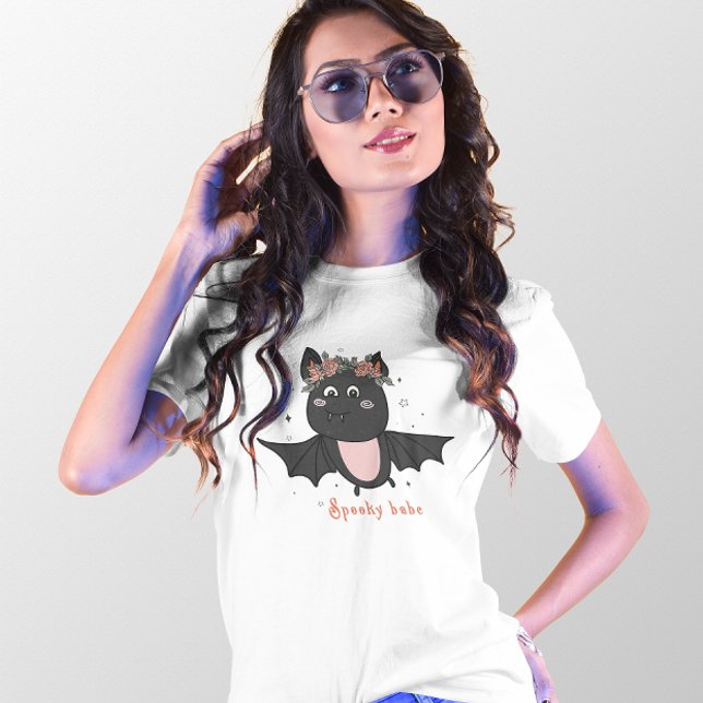 CAMISETA HALLOWEEN CUTE VAMPIRE BAT SPOOKY BABY (Criador carregado)