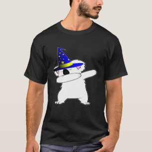 Camiseta Halloween Dabbing Wizard Koala Bear Magic Witch Ha