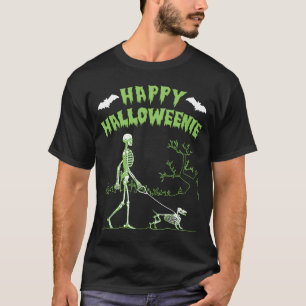 Camiseta Halloween Dachshund Happy Halloweenie