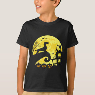 Camiseta Halloween Dachshund Weenie Wiener Moonshine Sausag