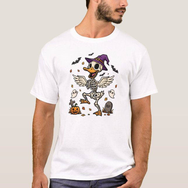 Camiseta Halloween Dance Duck (Frente)