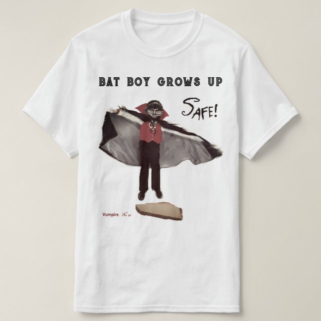 Camiseta Halloween de beisebol (Frente do Design)