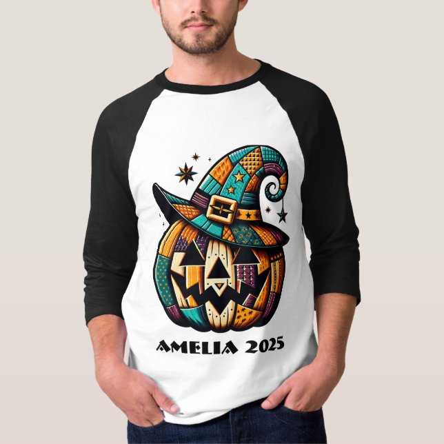 Camiseta Halloween de Bomba Personalizada (Frente)