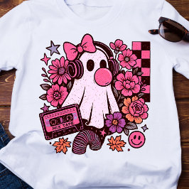 Camiseta Halloween de Bublegum Aestético Retro Ghost Girl