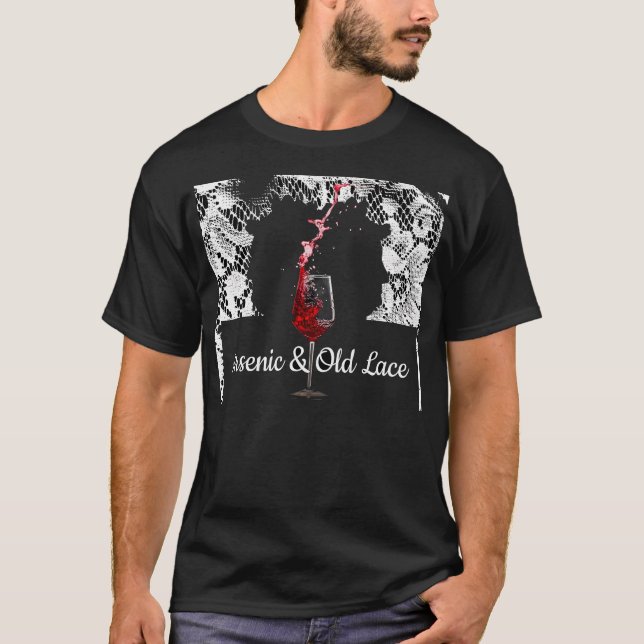 Camiseta Halloween De Filme De Horror De Arsênio E Raiva (Frente)