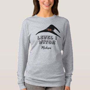 Camiseta Halloween de nome e texto personalizado