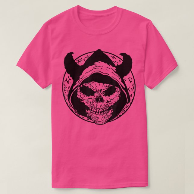 Camiseta Halloween Demon Monster Creature Scary Horror 3512 (Frente do Design)