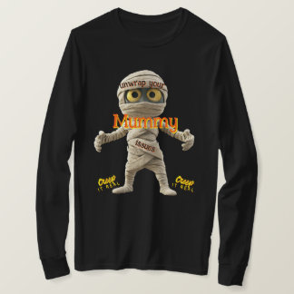 Camiseta Halloween: Desembalhe Seus Problemas de Mamãe