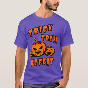 Camiseta Halloween Deu Engraçado Dizendo Horror Pumpkin
