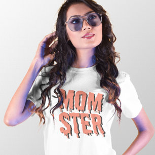 CAMISETA HALLOWEEN DIA DE AS MÃES MOMSTER