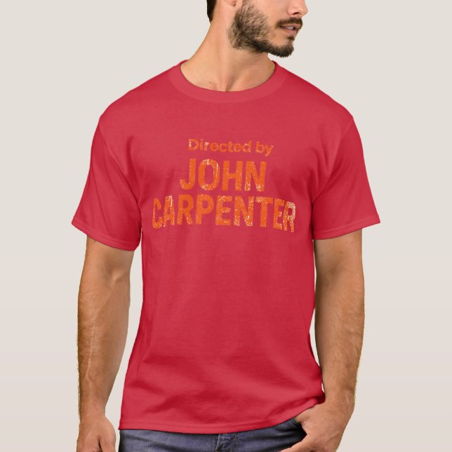 Camiseta Halloween dirigido por John Carpenter (Frente)