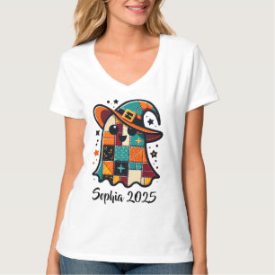 Camiseta Halloween do Fantasma de Correção de Cuecas Person