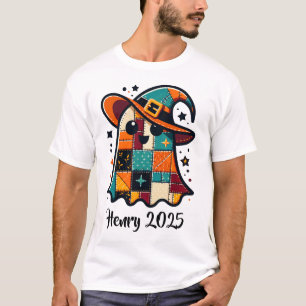 Camiseta Halloween do Fantasma de Correção de Cuecas Person