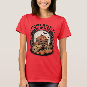Camiseta Halloween do Voluntário com Patch da Bomba