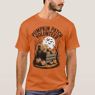 Camiseta Halloween do Voluntário com Patch da Bomba