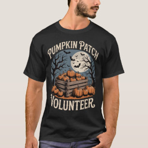 Camiseta Halloween do Voluntário com Patch da Bomba