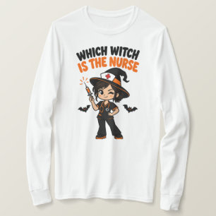 Camiseta Halloween enfermeira fofa assustadora & roupas cir
