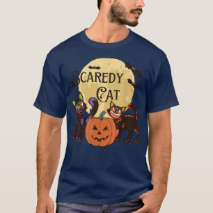 Camiseta Halloween Engraçado Ghost Moon Pumpkin