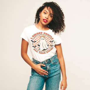 CAMISETA HALLOWEEN ENGRAÇADO INTROVERT  I PESSOAS DE FANTAS