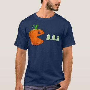 Camiseta Halloween Engraçado Pumpkin Fantasma Meninos Homen