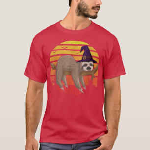 Camiseta Halloween Engraçado Sloth Costume Hocus Slowcus Ki