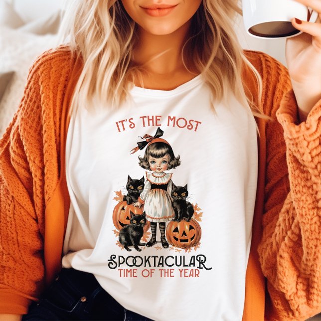Camiseta Halloween, época mais Spooktacular (Criador carregado)