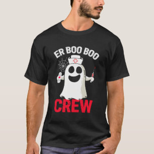 Camiseta Halloween Er Costume Men Er Boo Boo Crew Nur