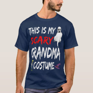 Camiseta Halloween Esta É A Minha Assustadora Vovó, Bruxa G