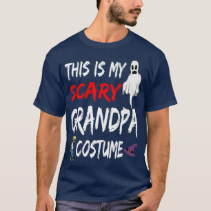 Camiseta Halloween Este É Meu Vovô Assustador, Bruxa G