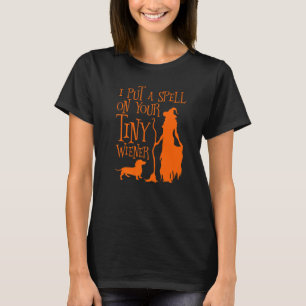 Camiseta Halloween Eu Coloquei Um Espelho No Seu Pequeno Hu