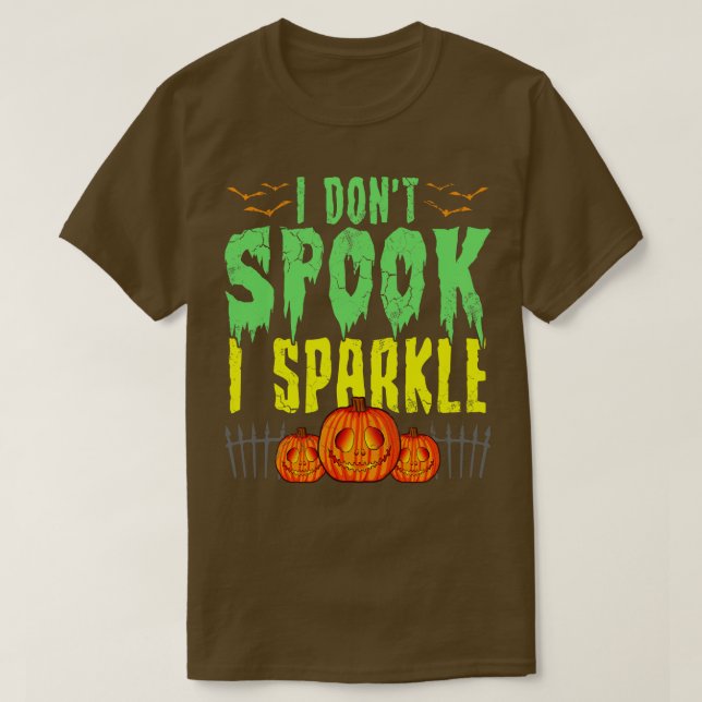 Camiseta Halloween Eu Não Falo Eu Grito (Frente do Design)