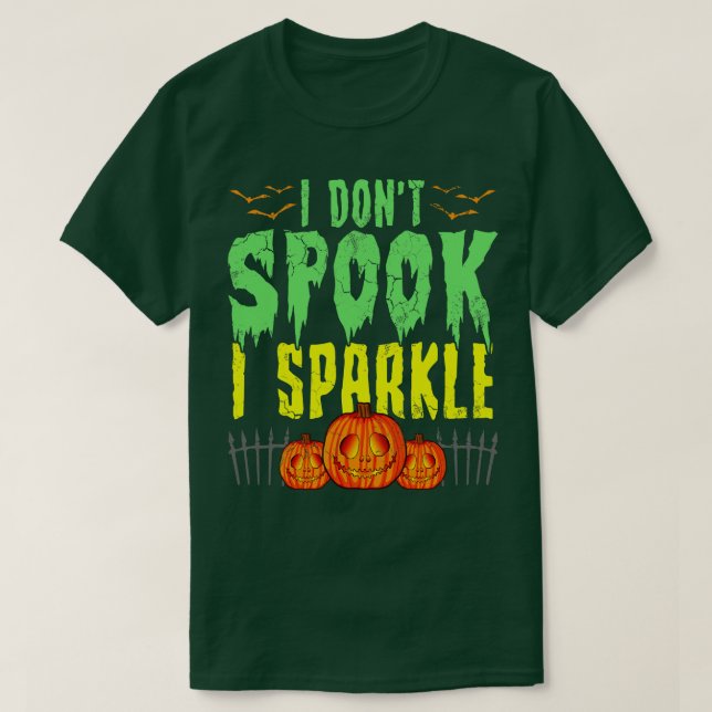 Camiseta Halloween Eu Não Falo Eu Grito (Frente do Design)