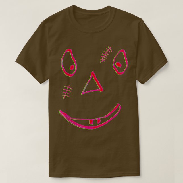 Camiseta Halloween Face 3542 (Frente do Design)