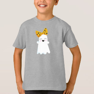 Camiseta Halloween, Fantasma, Fita, Arco, Boo, Truque Ou Tr