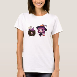 Camiseta Halloween/feiticeira/outono/outubro