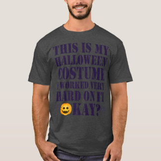 Camiseta Halloween Figurume Engraçado Humor Halloween Figur