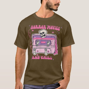 Camiseta Halloween Figurume Horror Filmes Chill Cassette