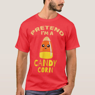 Camiseta Halloween Fingir que sou uma festa de fantasia de
