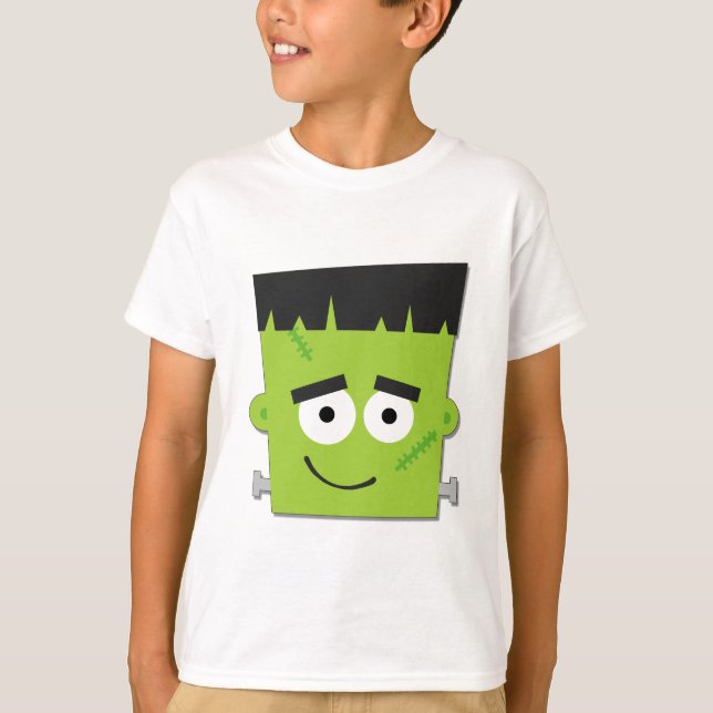 Camiseta Halloween Frankenstein T-shirts e presentes (Frente)