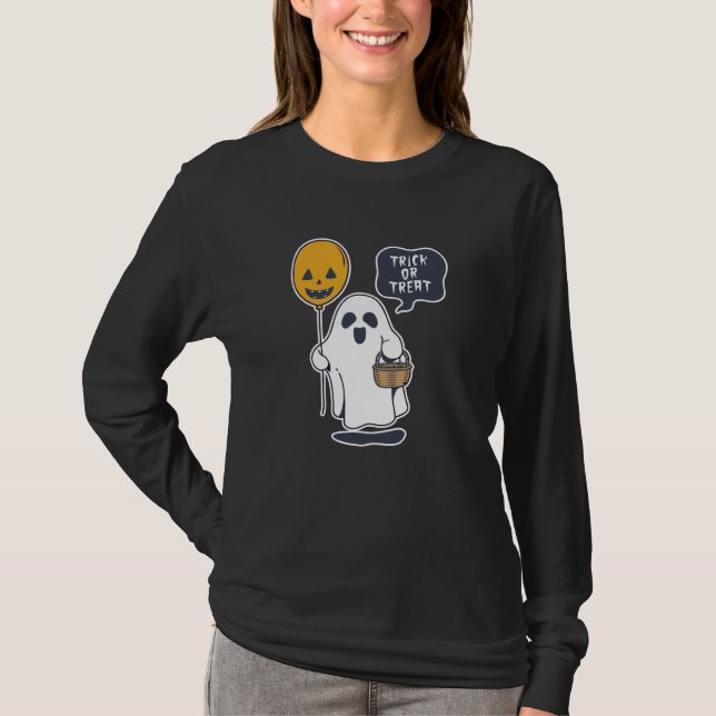 Camiseta Halloween Ghost (Frente)