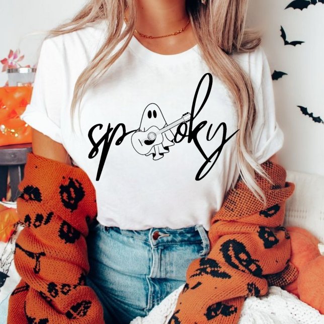 Camiseta Halloween Ghost , Funny Halloween Shirts for Girls (Criador carregado)
