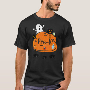 Camiseta Halloween Ghost Pre K