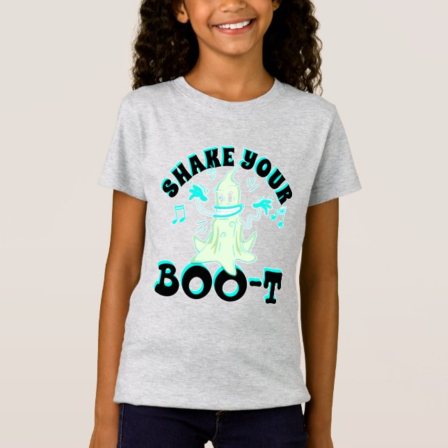 Camiseta Halloween Ghost Shake Your Boo -T (Frente)