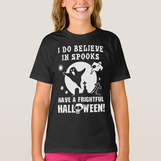 Camiseta Halloween Ghosts (Frente)