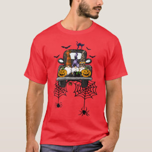 Camiseta Halloween Gnomes Pumpkin Truck Funny Halloween Par