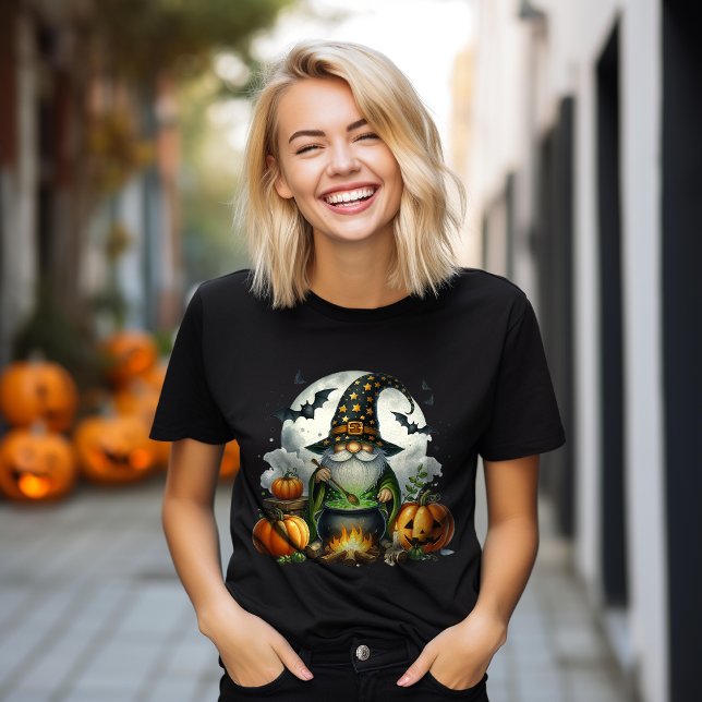 Camiseta Halloween Gnomo Breaking (Criador carregado)