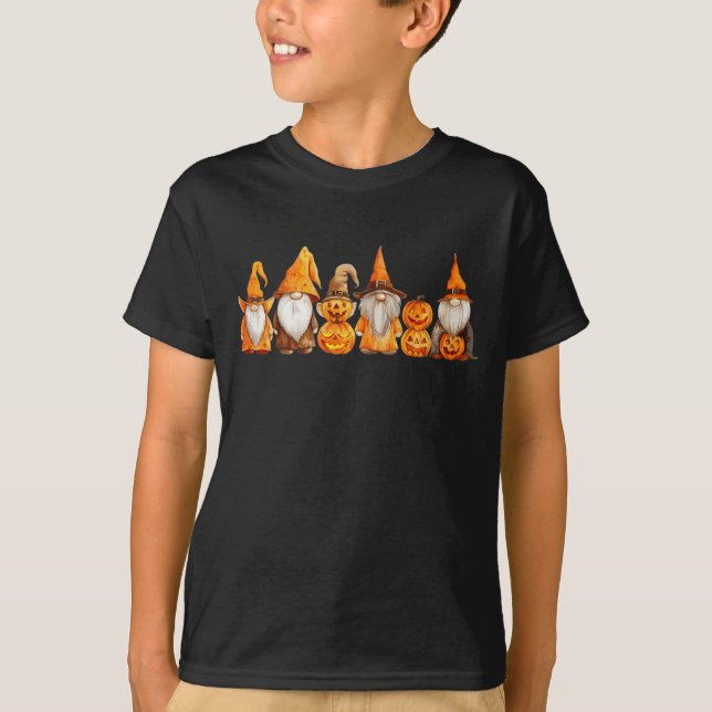 Camiseta Halloween Gnomos (Frente)