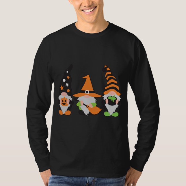Camiseta Halloween Gnomos (Frente)